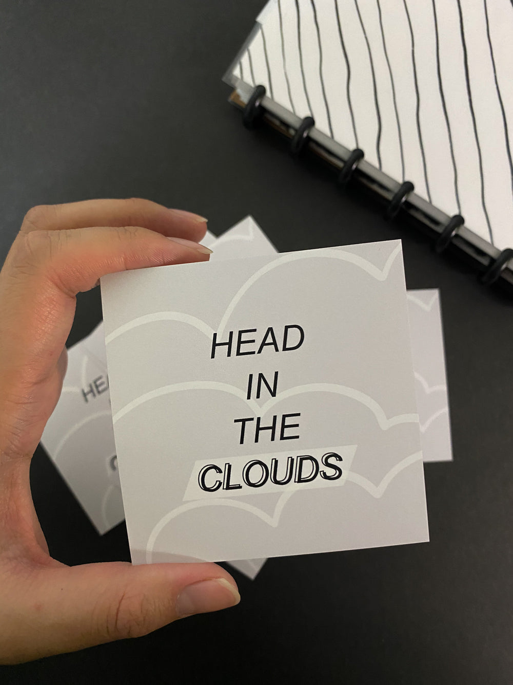 Head In The Clouds Journal/Planner Card