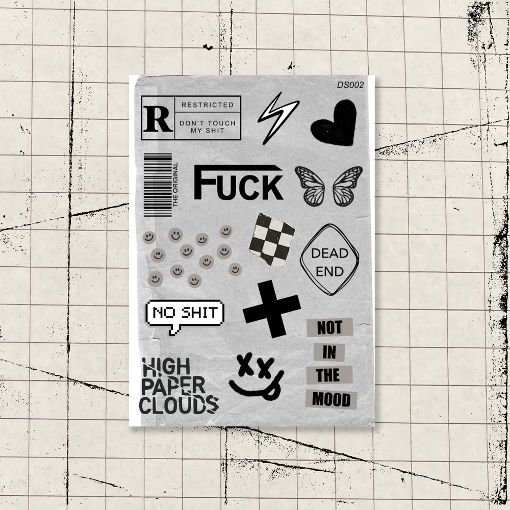 from the vault - Grunge Vibes II Sticker Sheet