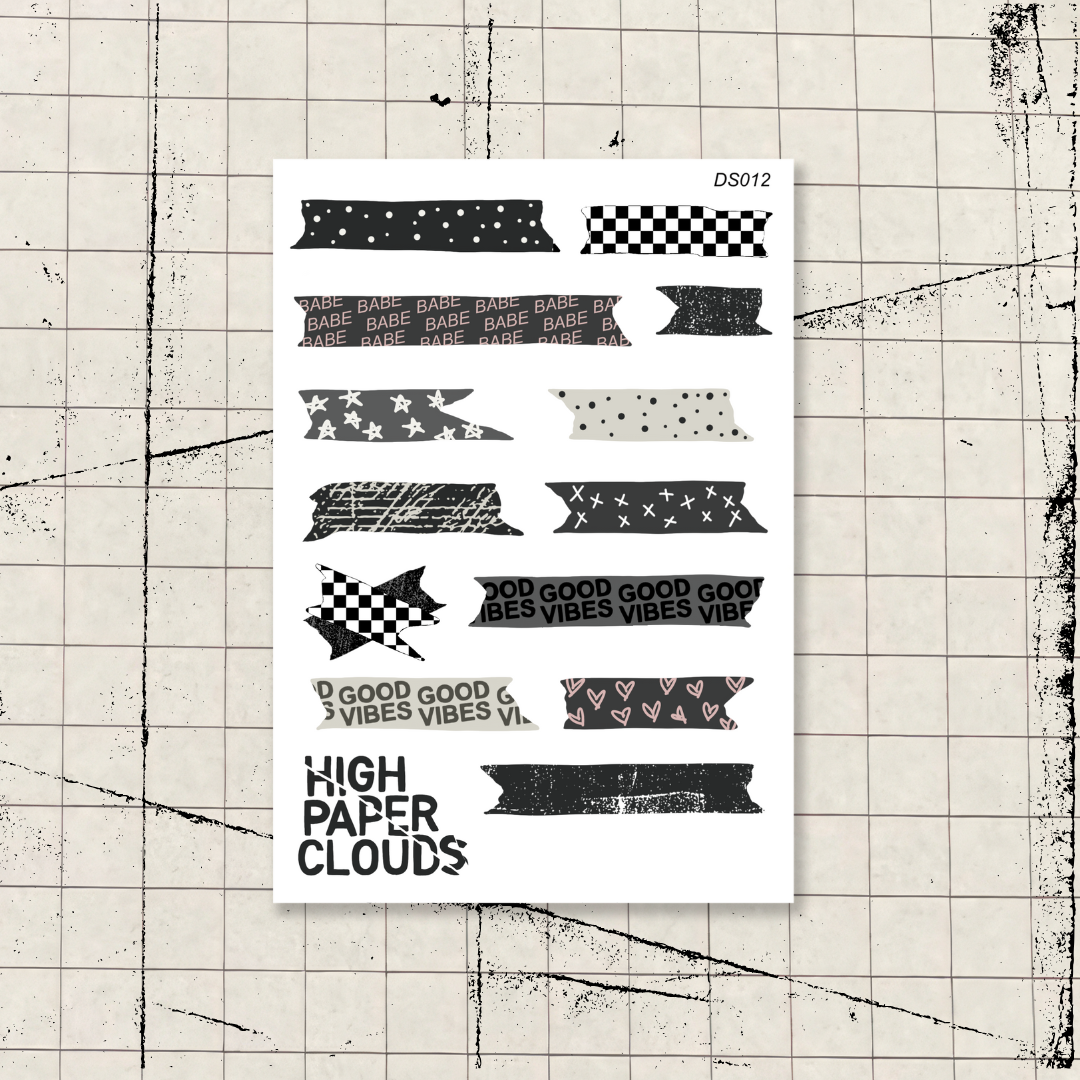 Washi Madness Matte Sticker Sheet