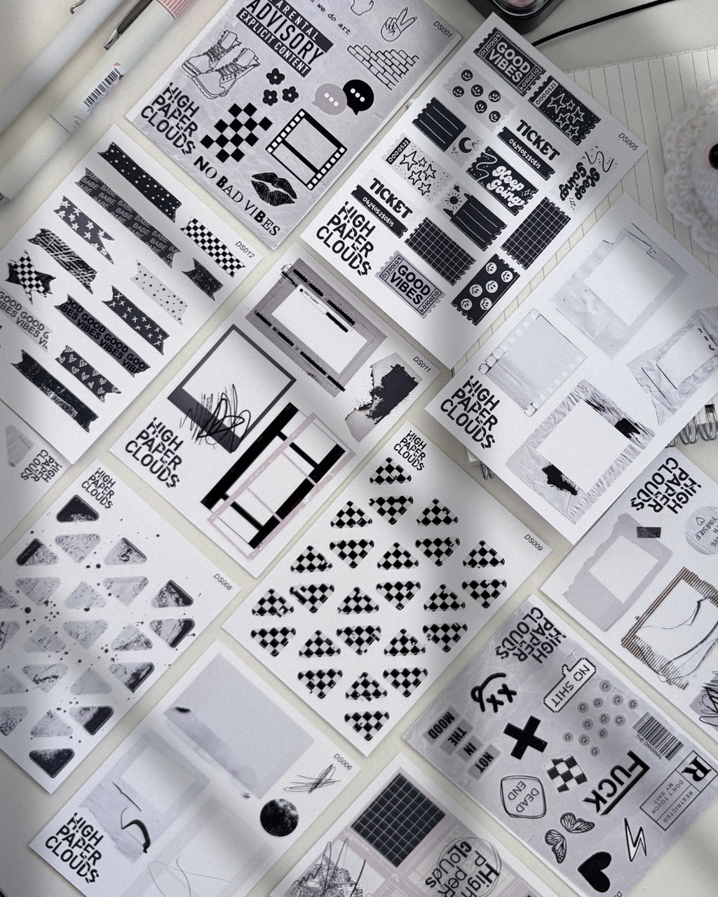 Take A Pic Layering Sticker Sheet