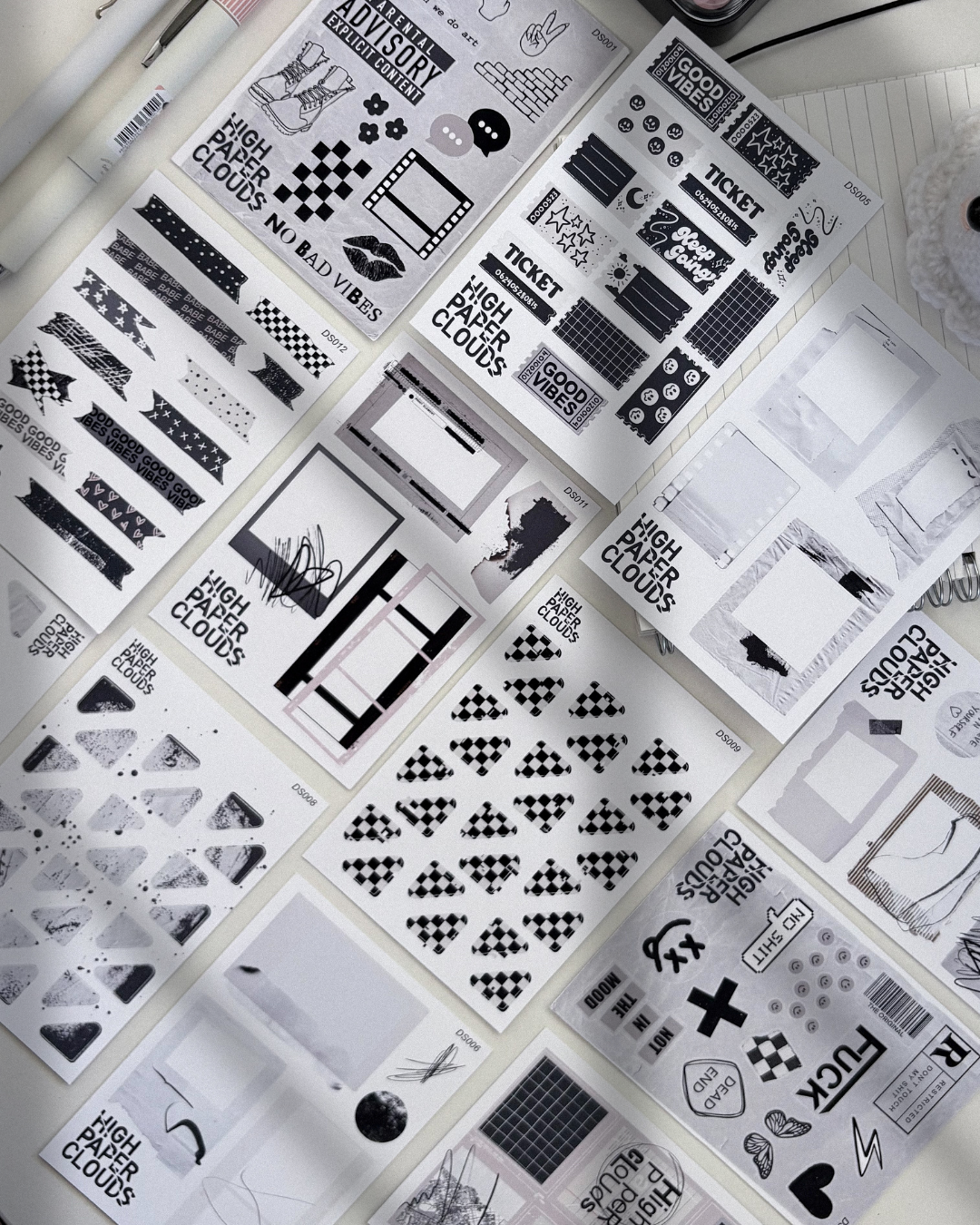 Washi Madness Matte Sticker Sheet