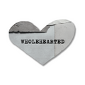 wholehearted diecut sticker