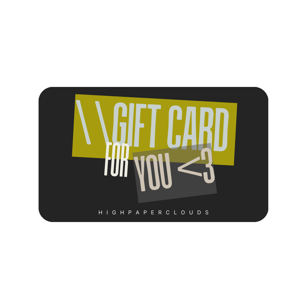 GIFT CARD FOR YOU | E-GIFT CARD