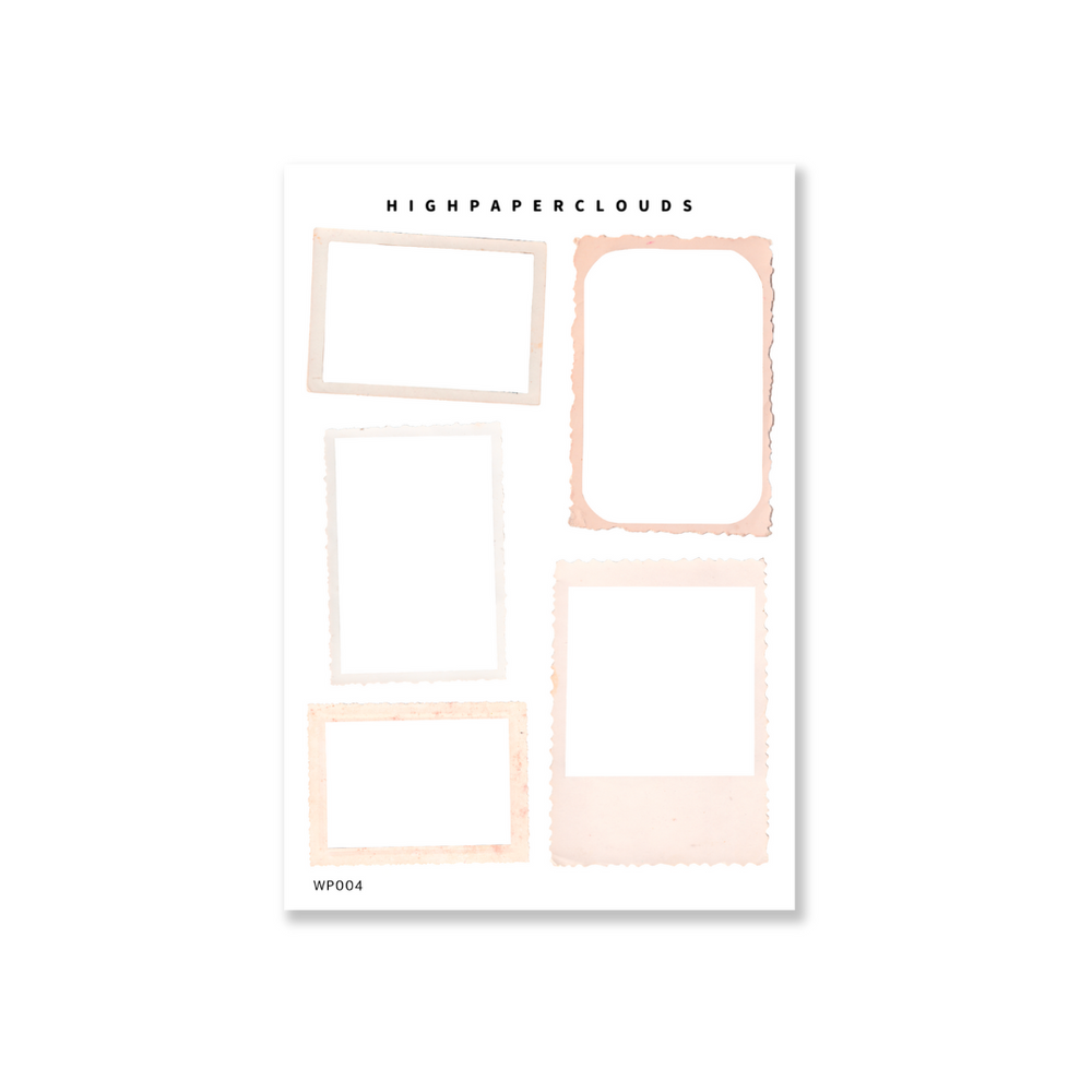 Frame Me Deco Sticker Sheet