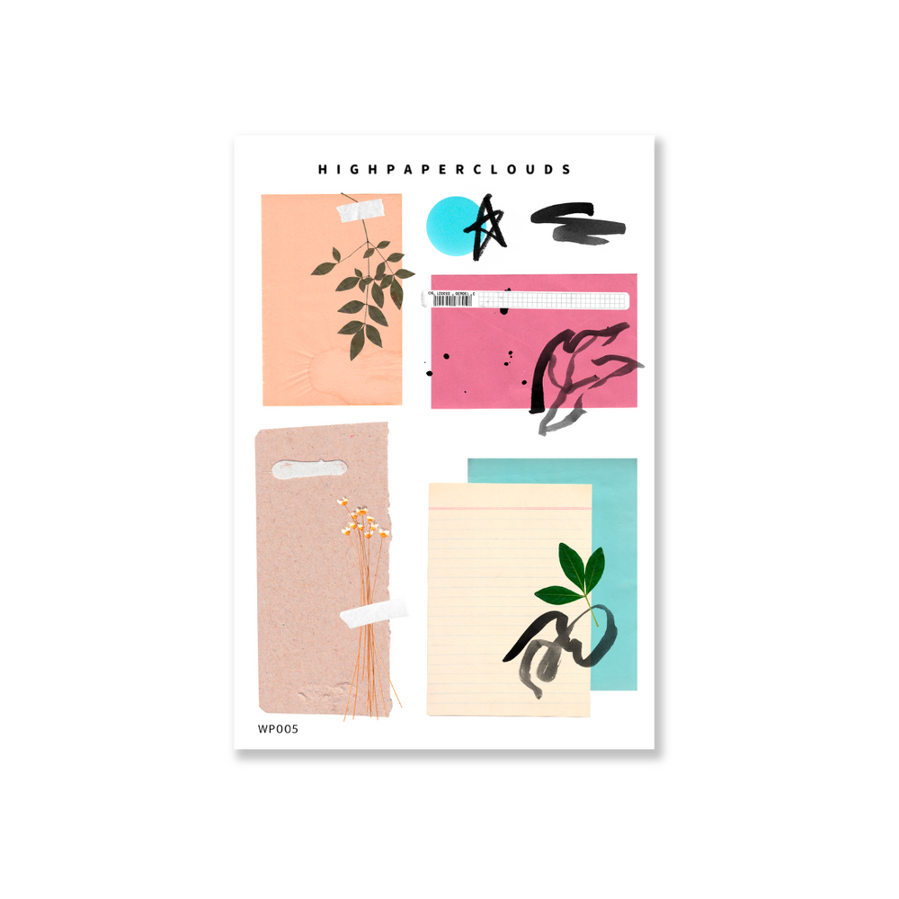 Layered For You / Botanicals Deco Sticker Sheet