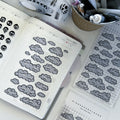 CLOUDS DECO STICKER SHEET