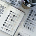 PALETTE SMILES DECO STICKER SHEET