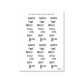 Mini Days Sticker Sheet