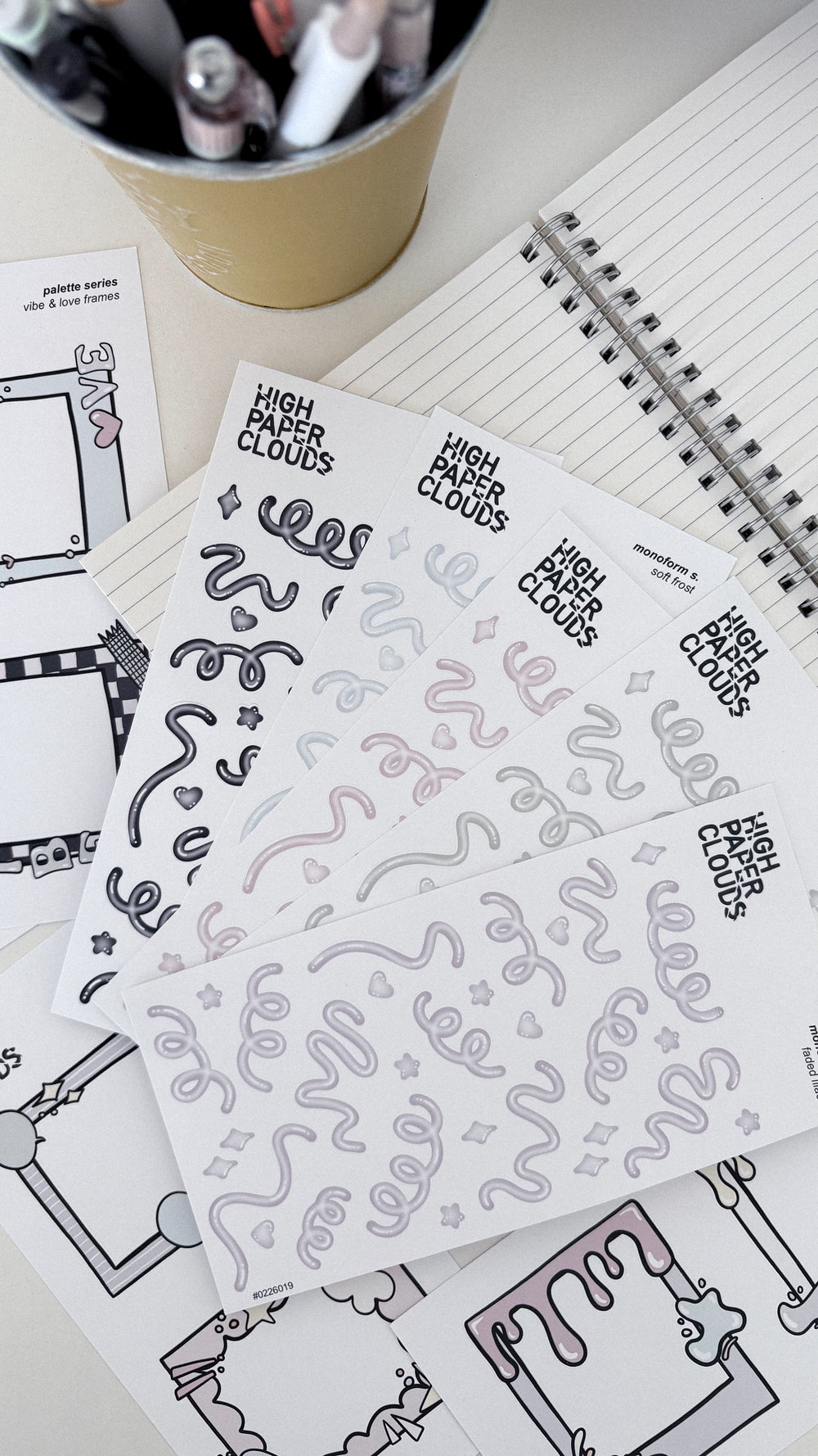 **PRESALE** Monoform Series Sticker Collection