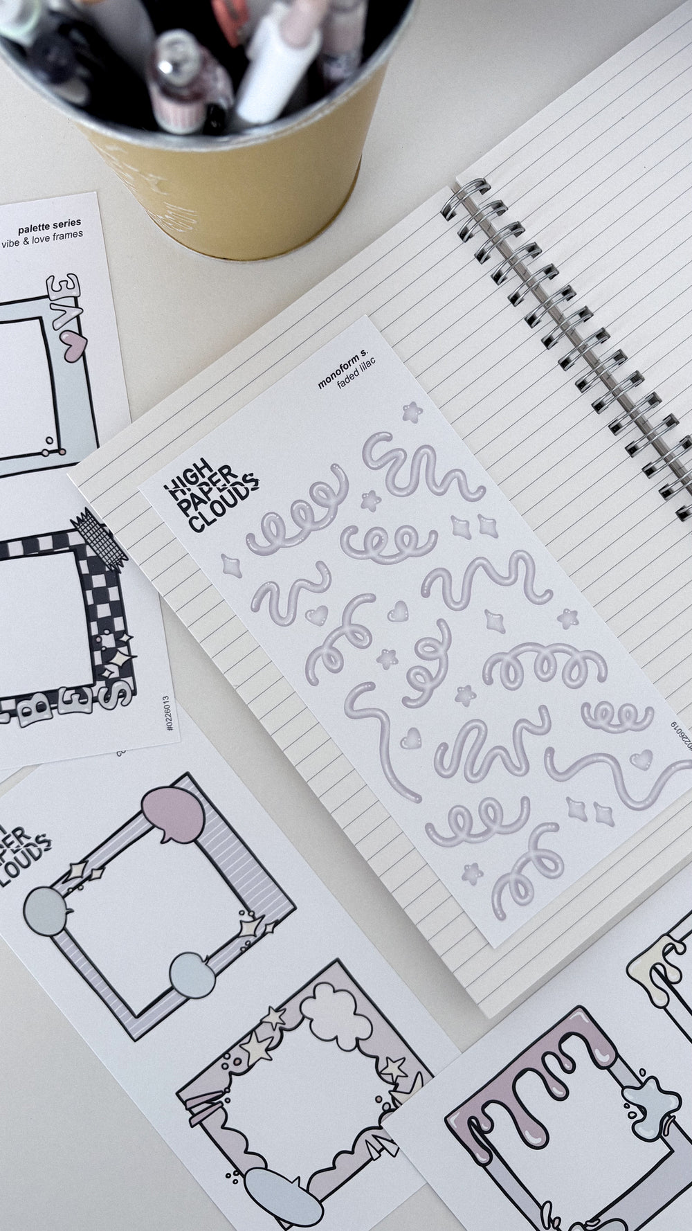 **PRESALE** Monoform Series Sticker Collection