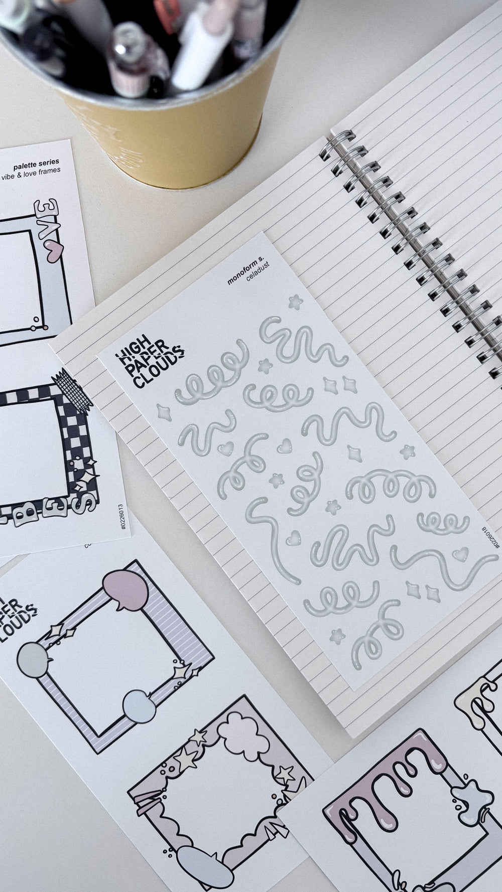 **PRESALE** Monoform Series Sticker Collection