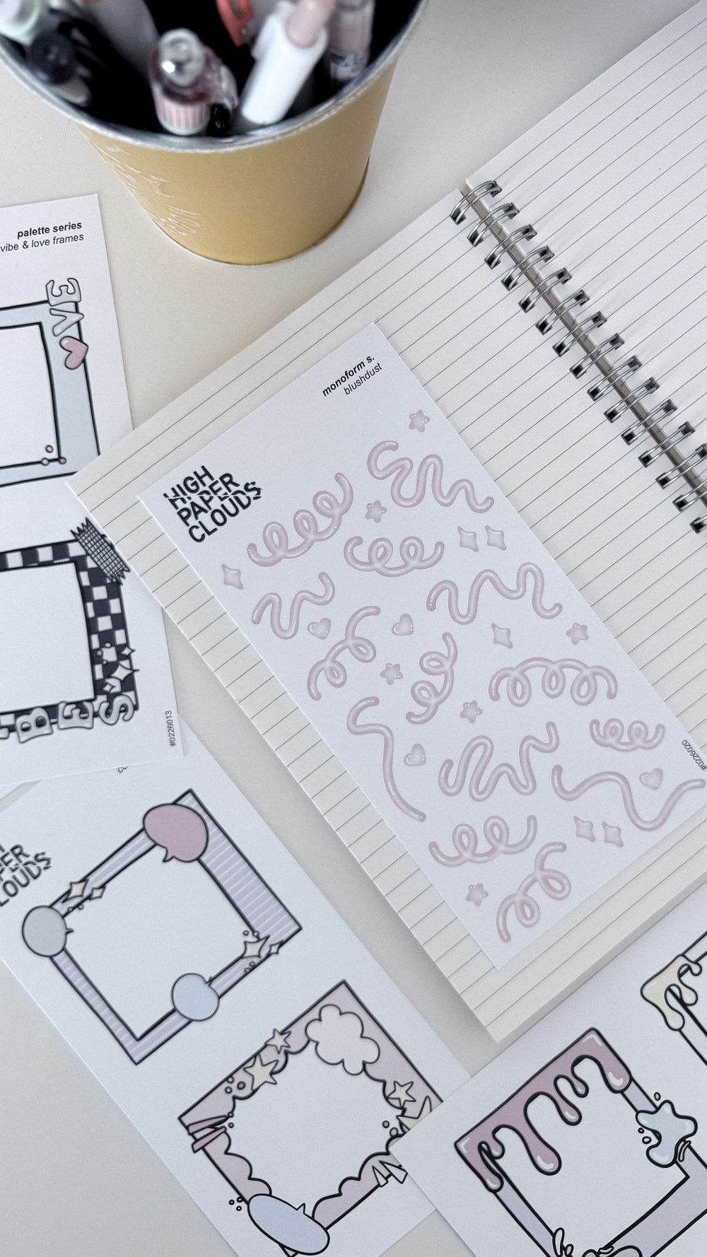 **PRESALE** Monoform Series Sticker Collection