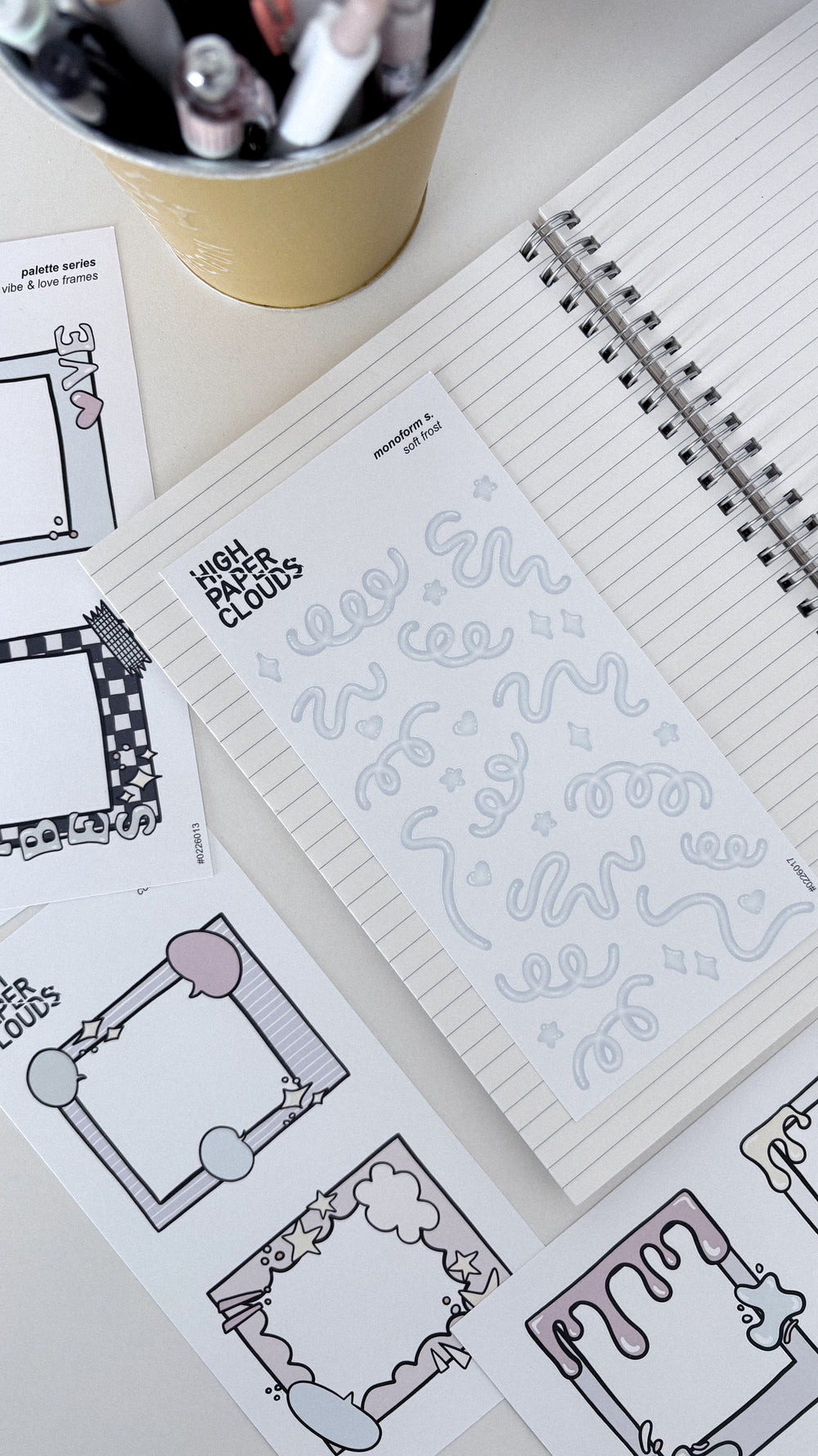 **PRESALE** Monoform Series Sticker Collection