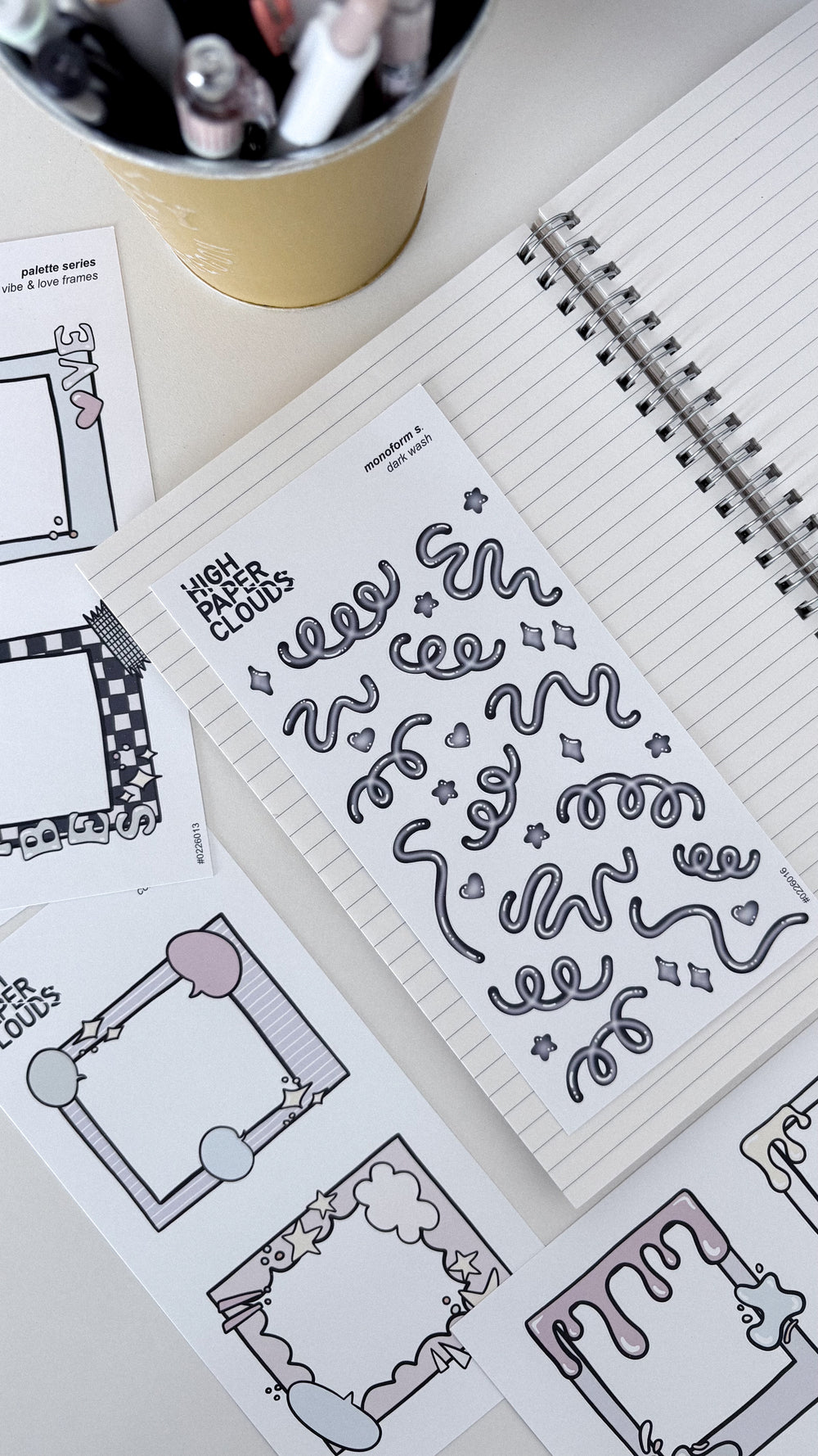 **PRESALE** Monoform Series Sticker Collection