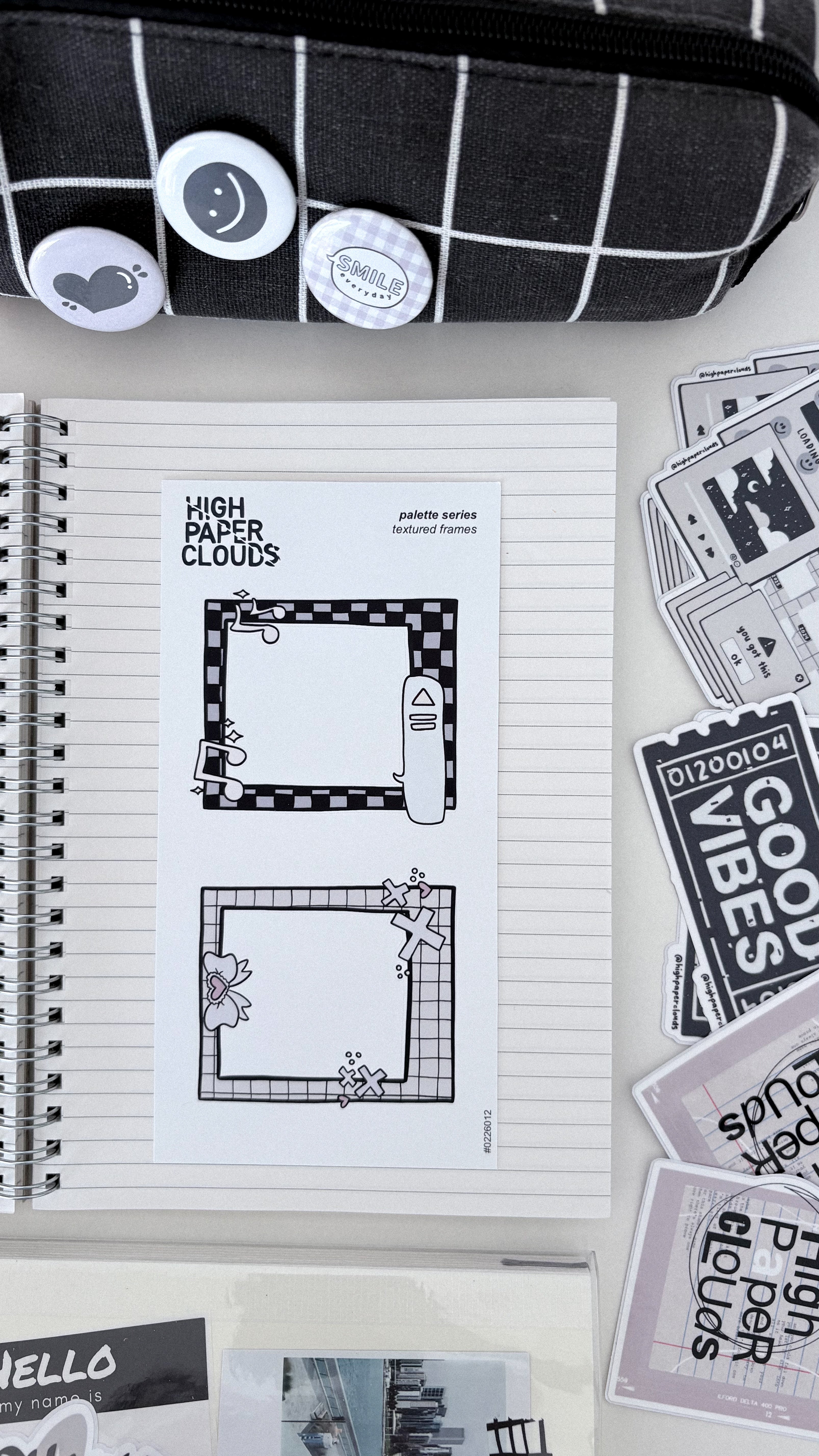 Polaroid Frames Sticker Sheet