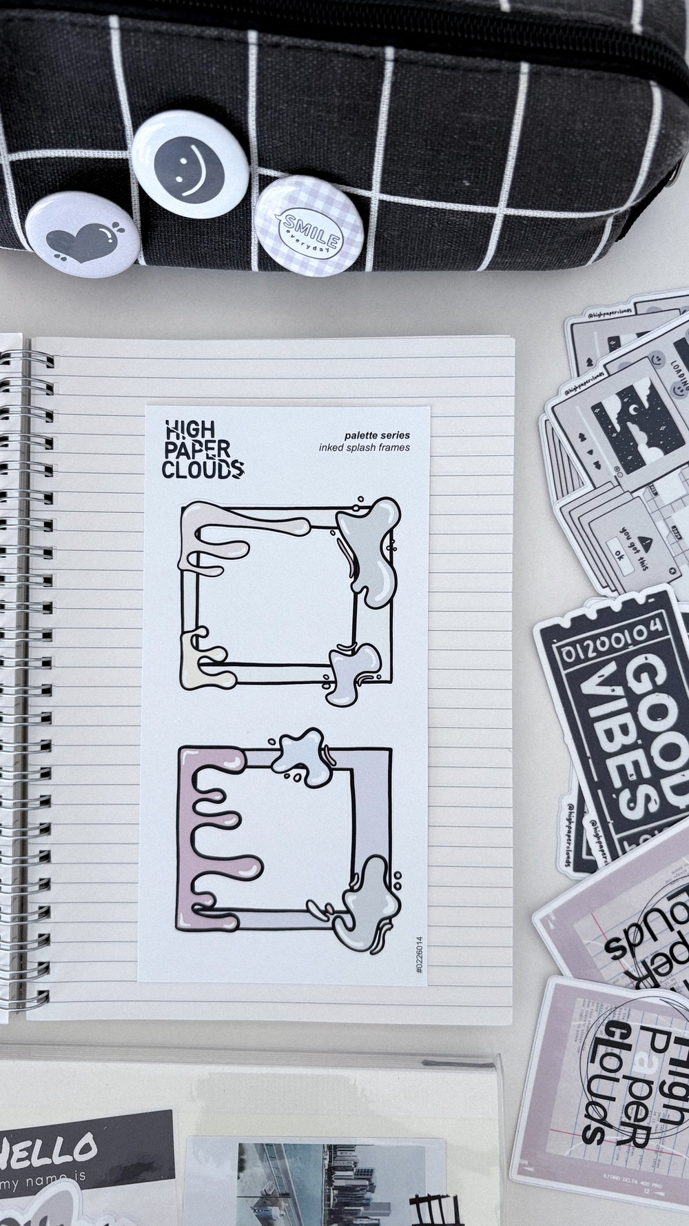 **PRESALE** Polaroid Frames Sticker Sheet