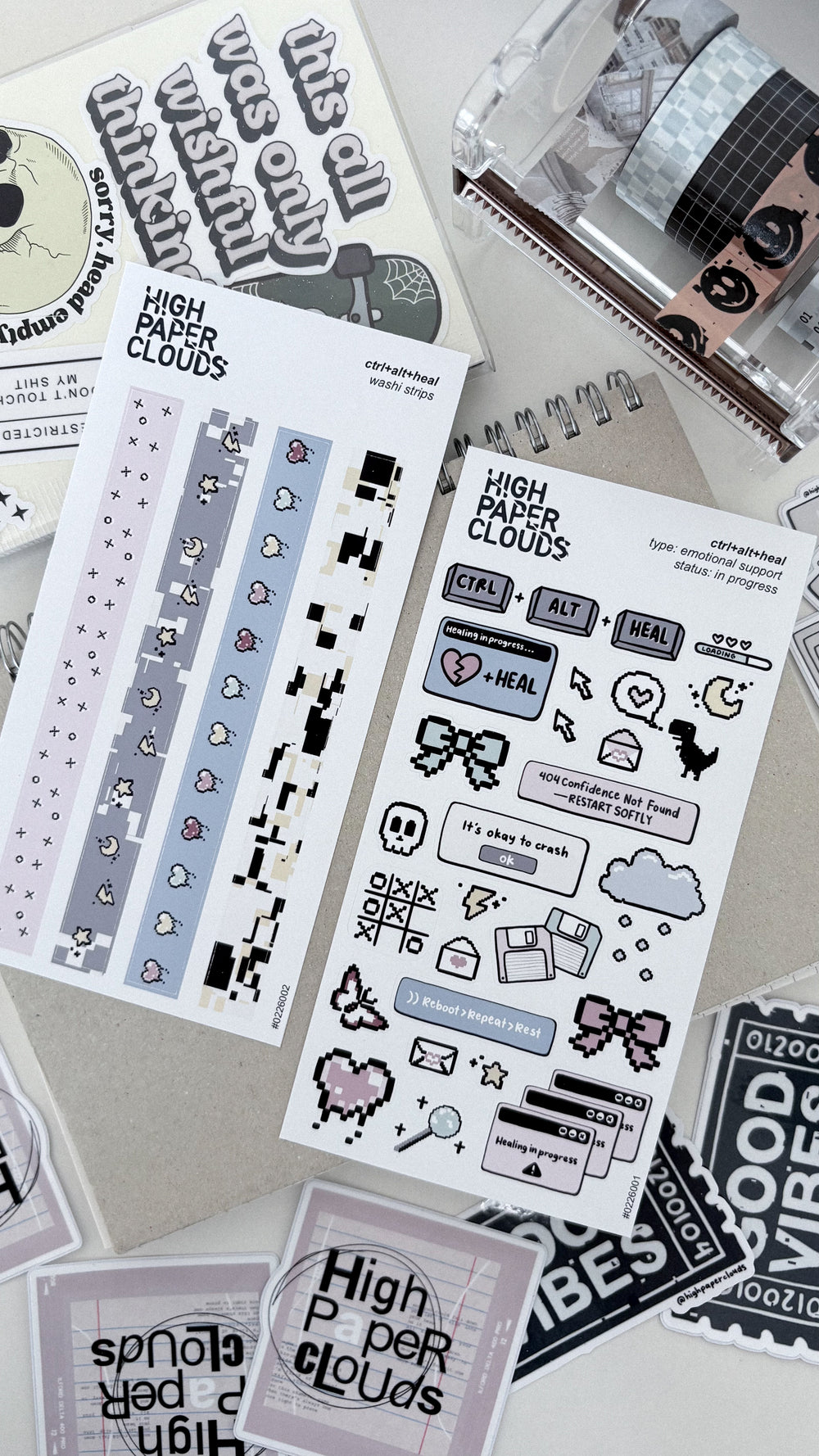 **PRESALE** ctrl+alt+heal Mini Collection