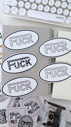 FCK Diecut Sticker