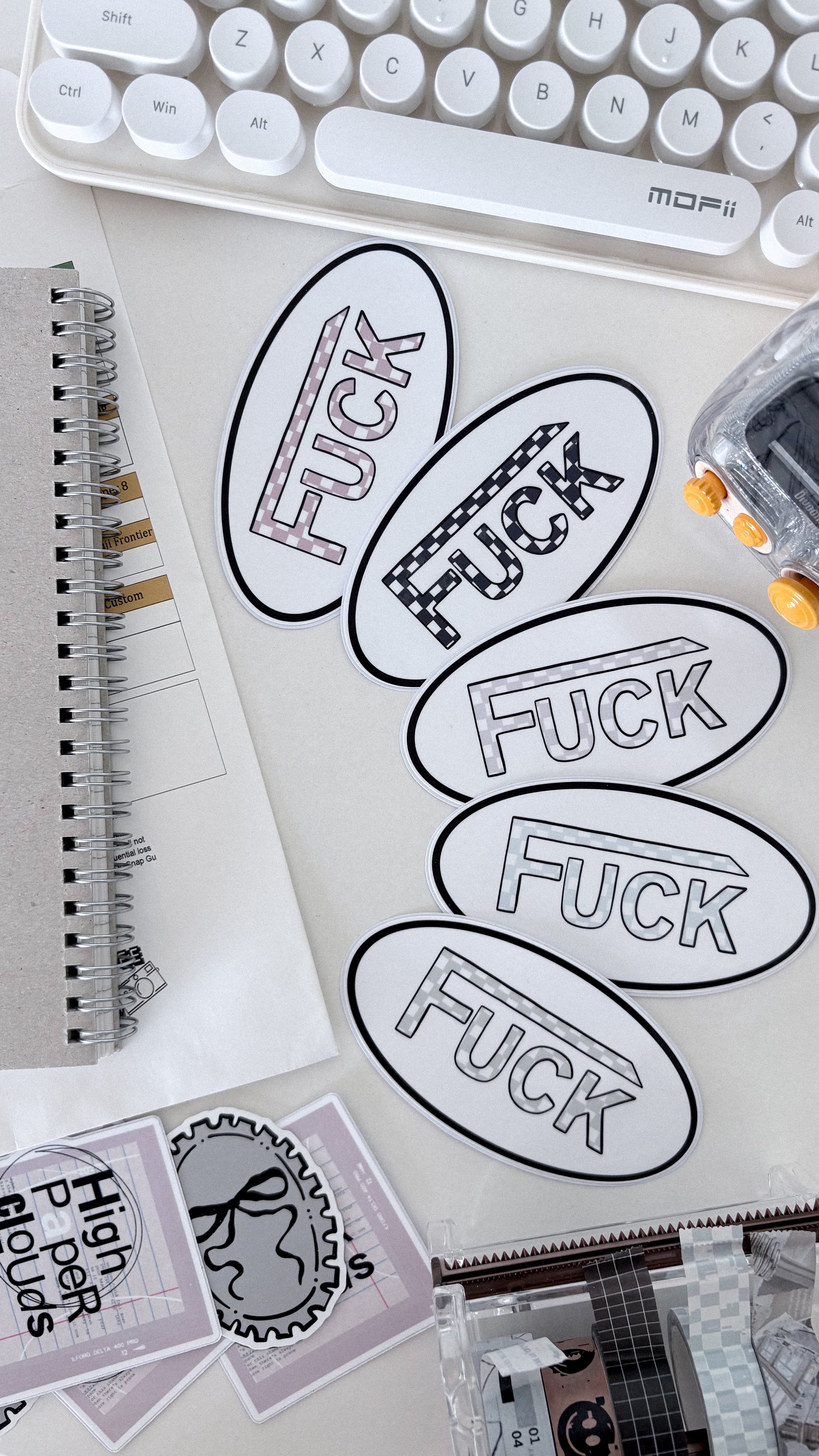 FCK Diecut Sticker
