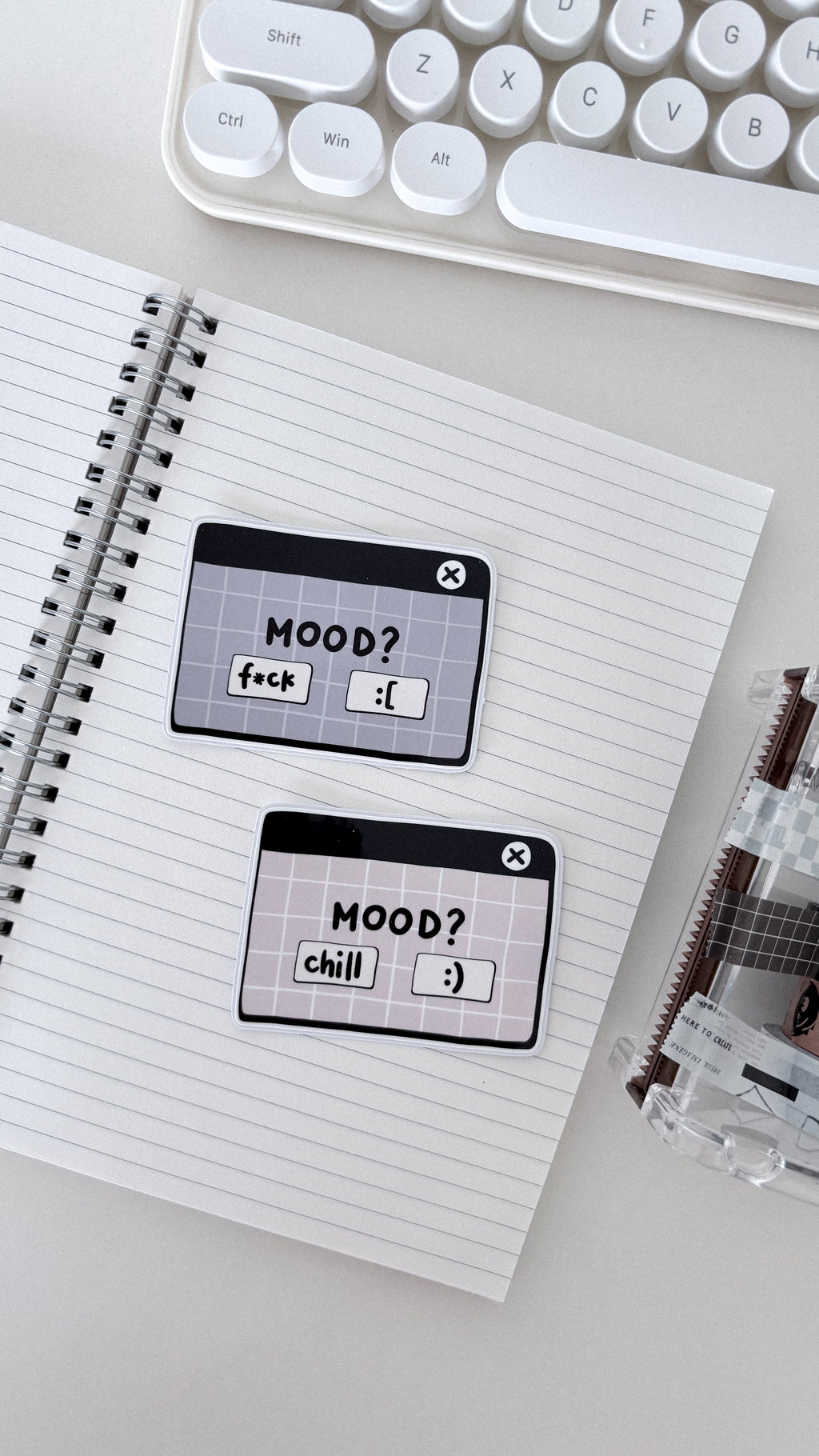 Mood Diecut Sticker