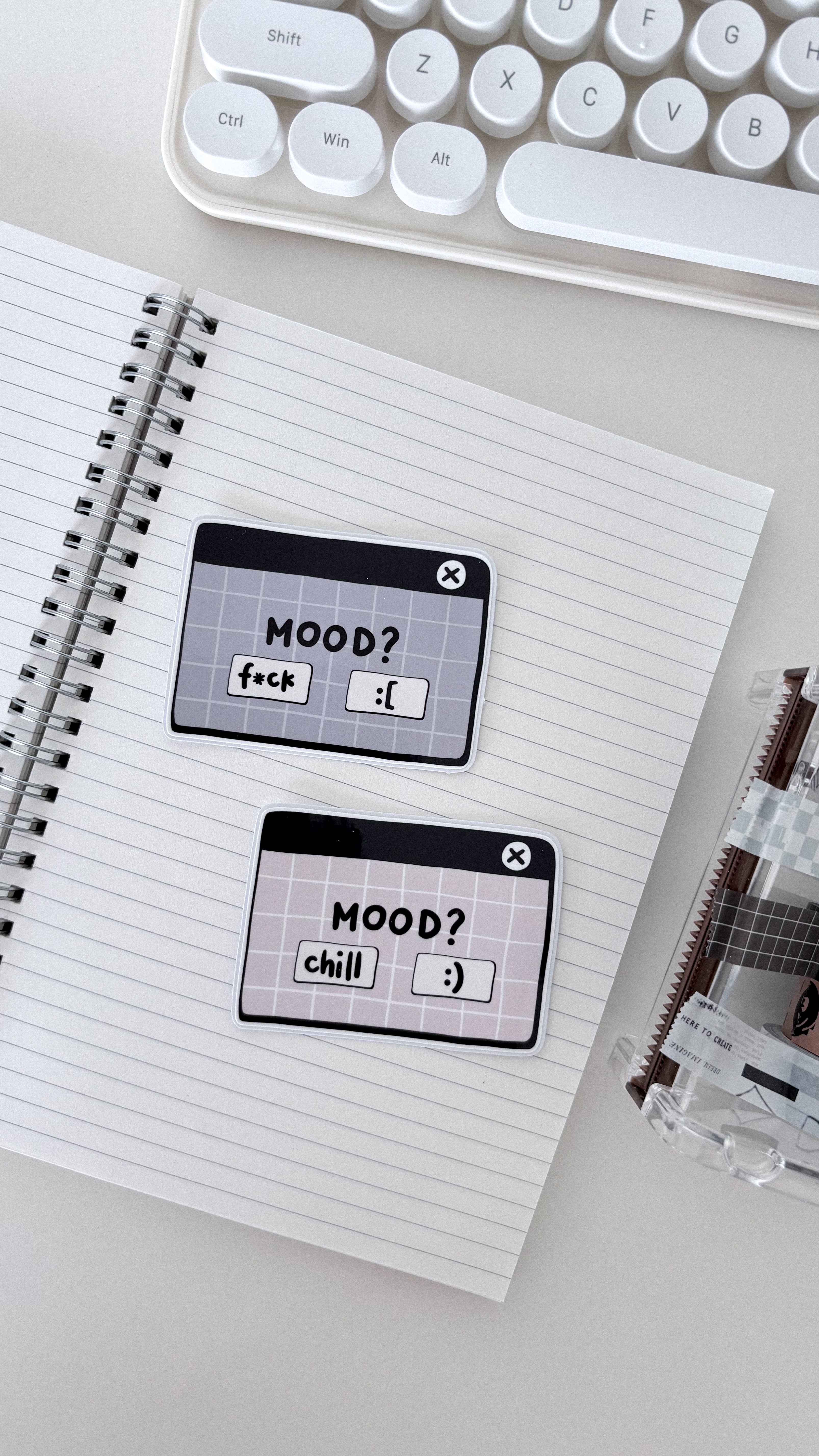 Mood Diecut Sticker
