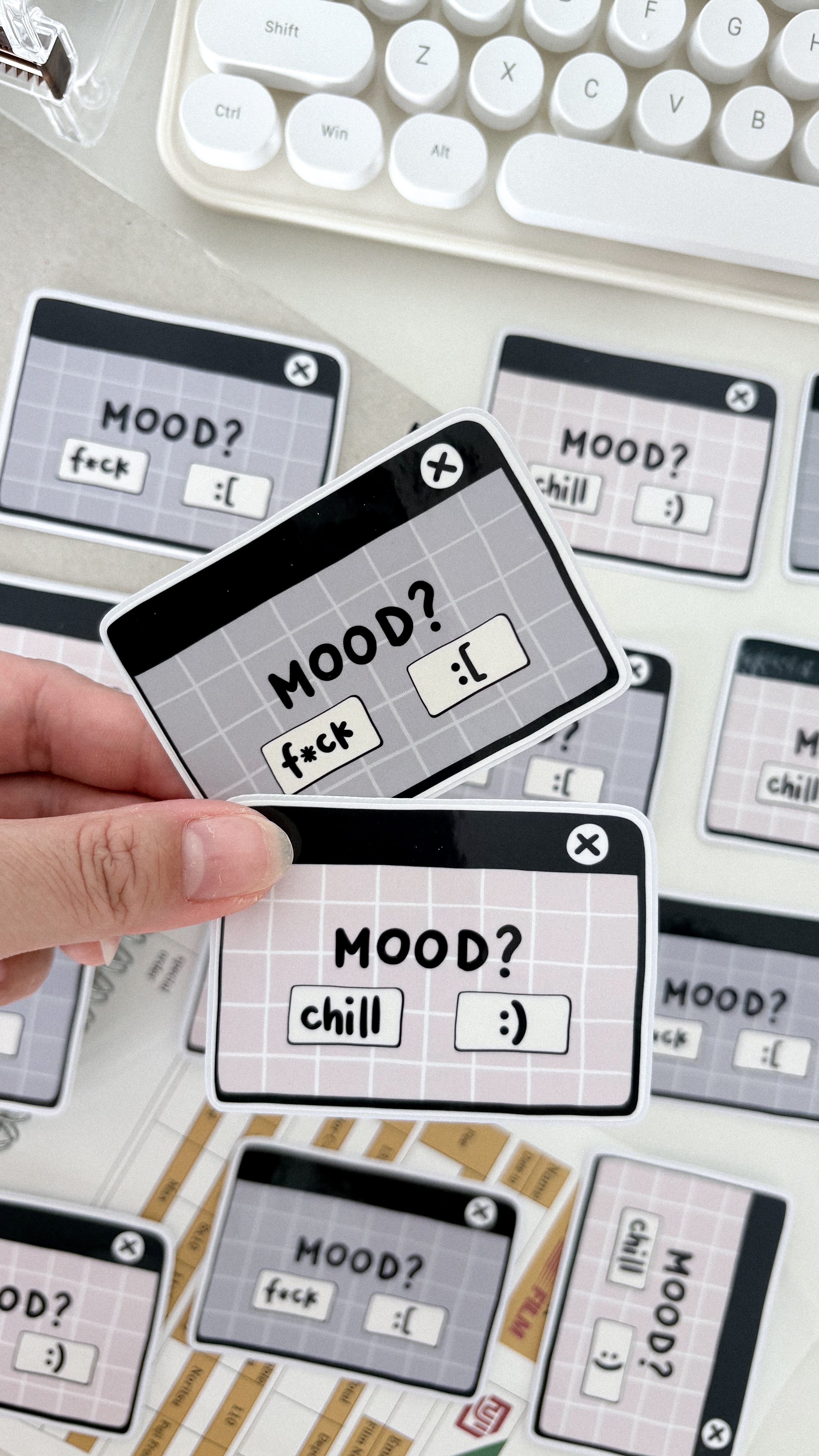 Mood Diecut Sticker