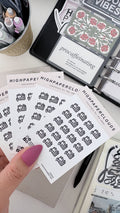 Appts & Places - Overcommitted Era Mini Sticker Sheet