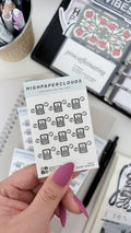 Workflow - Digitally Delusional Mini Sticker Sheet
