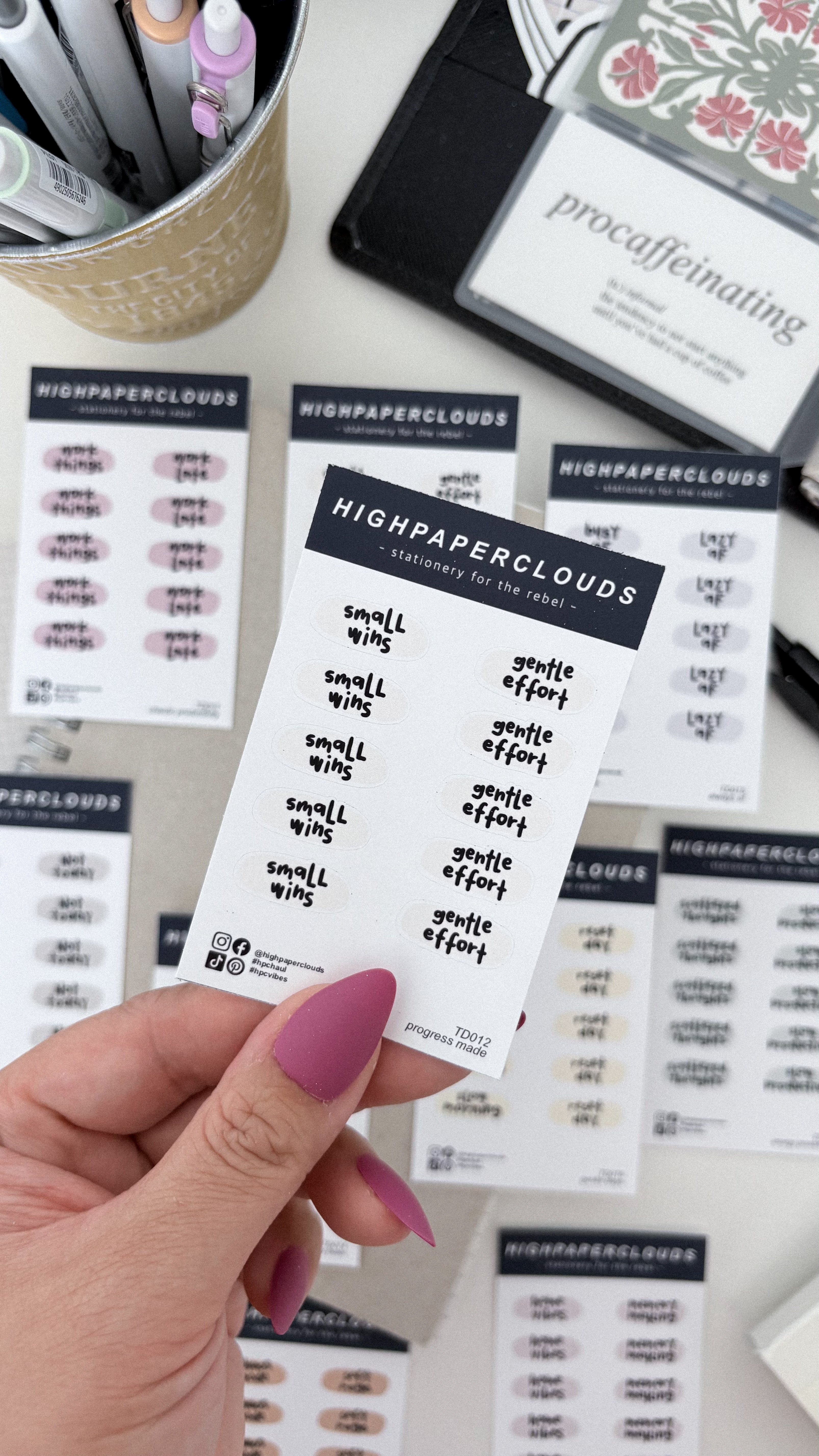 Celebrate - Progress Made Mini Sticker Sheet