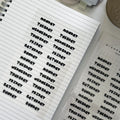 DAYS - BOLD STICKER SHEET