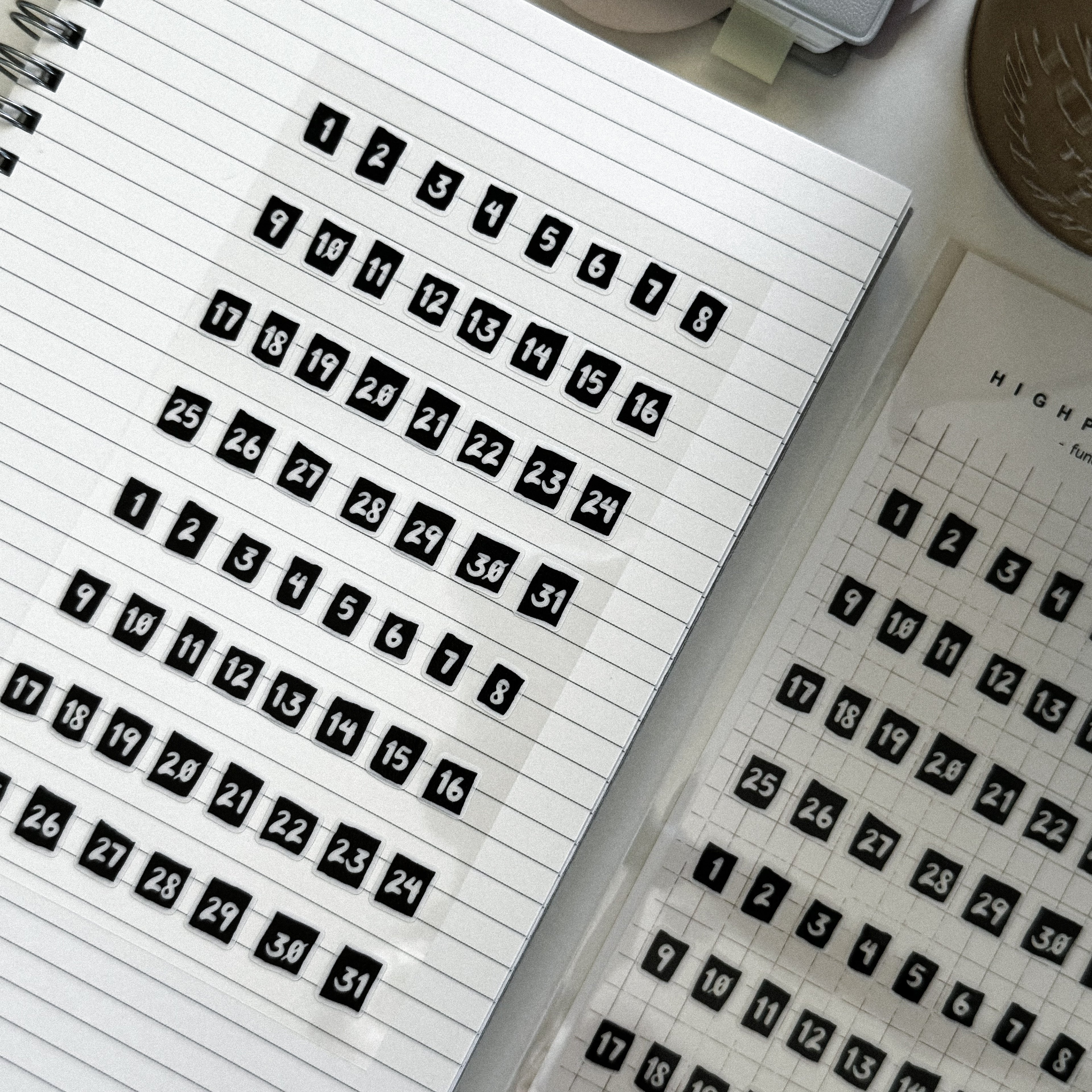 BLACKOUT NO. STICKER SHEET