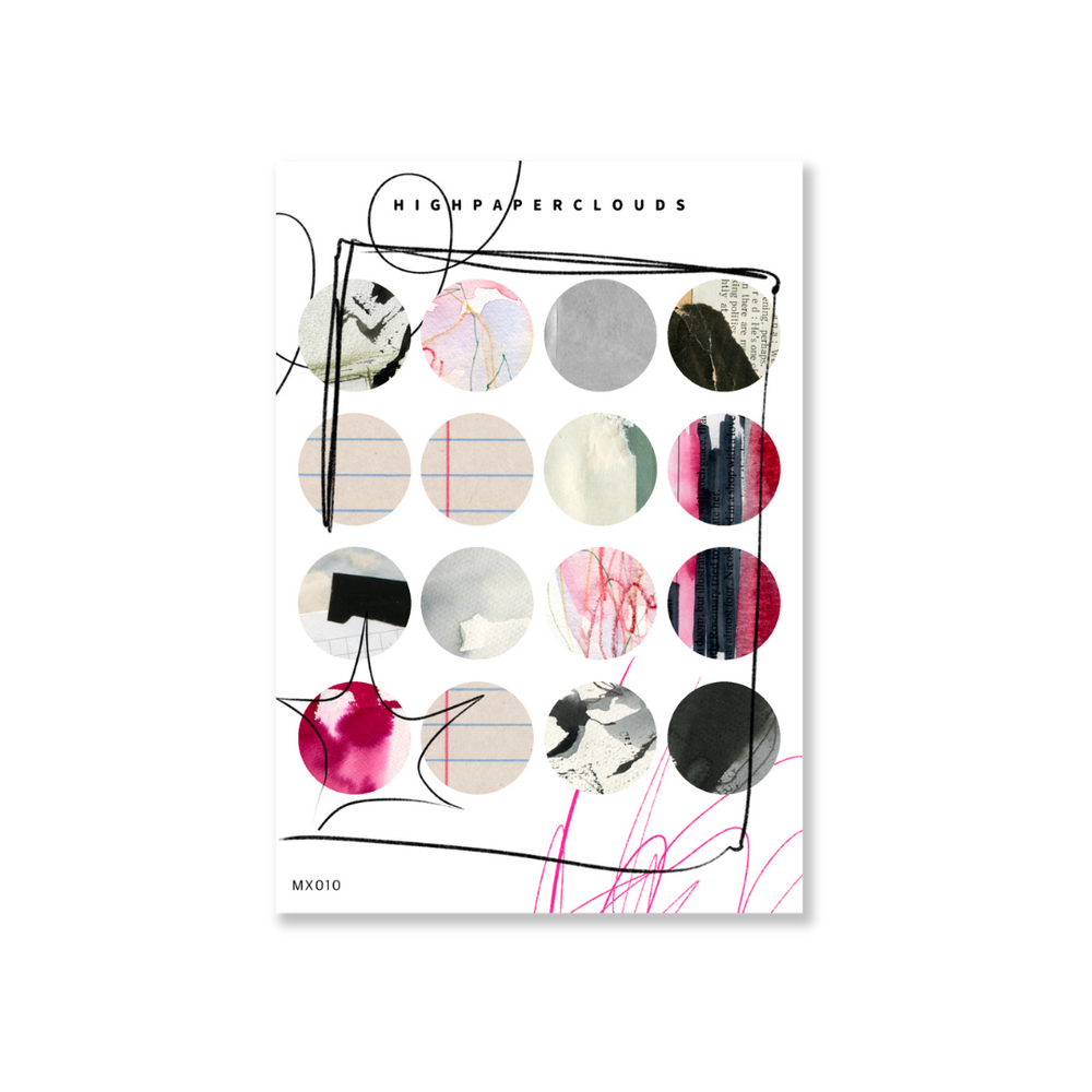 Scrambled Dots Deco Sticker Sheet