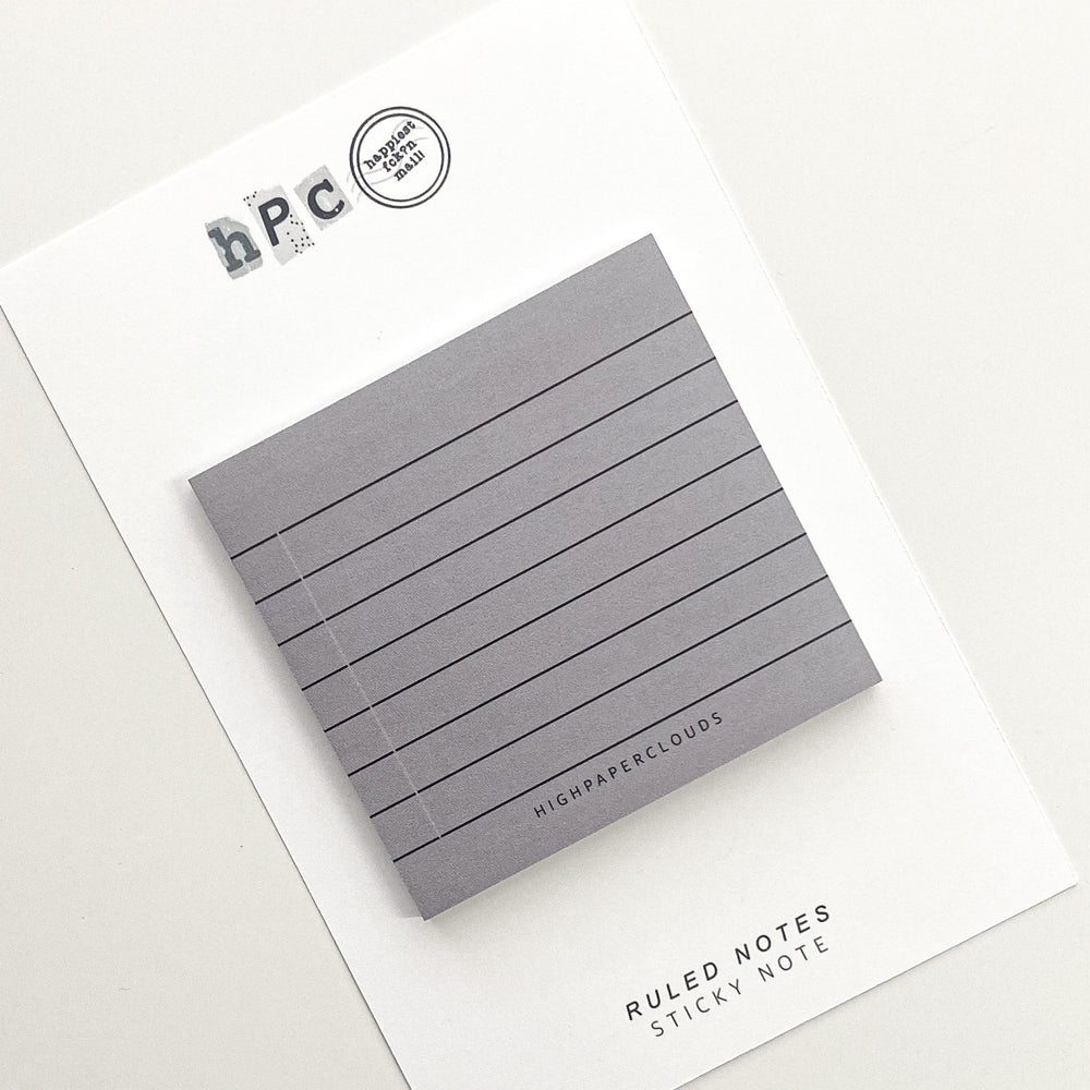 Ruled Sticky Notes