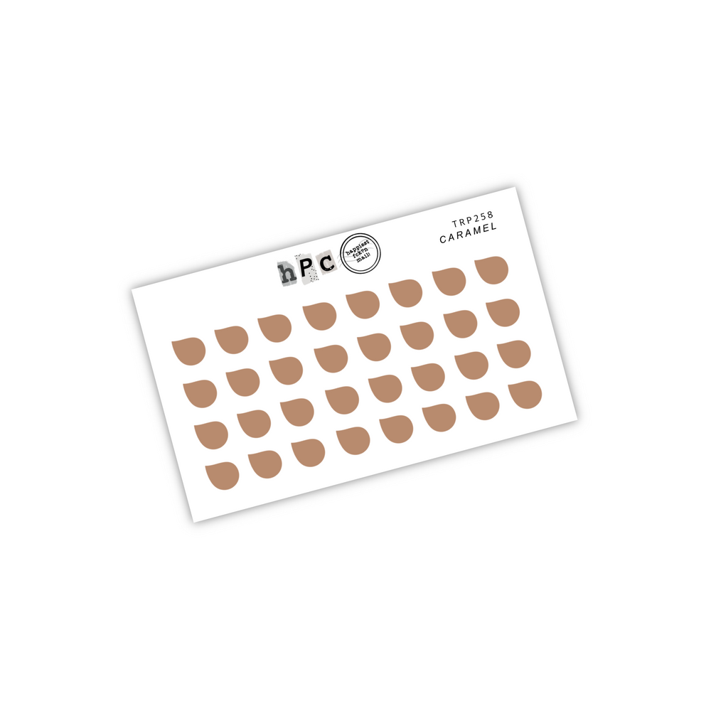 Mini Transparent Cafe Drops