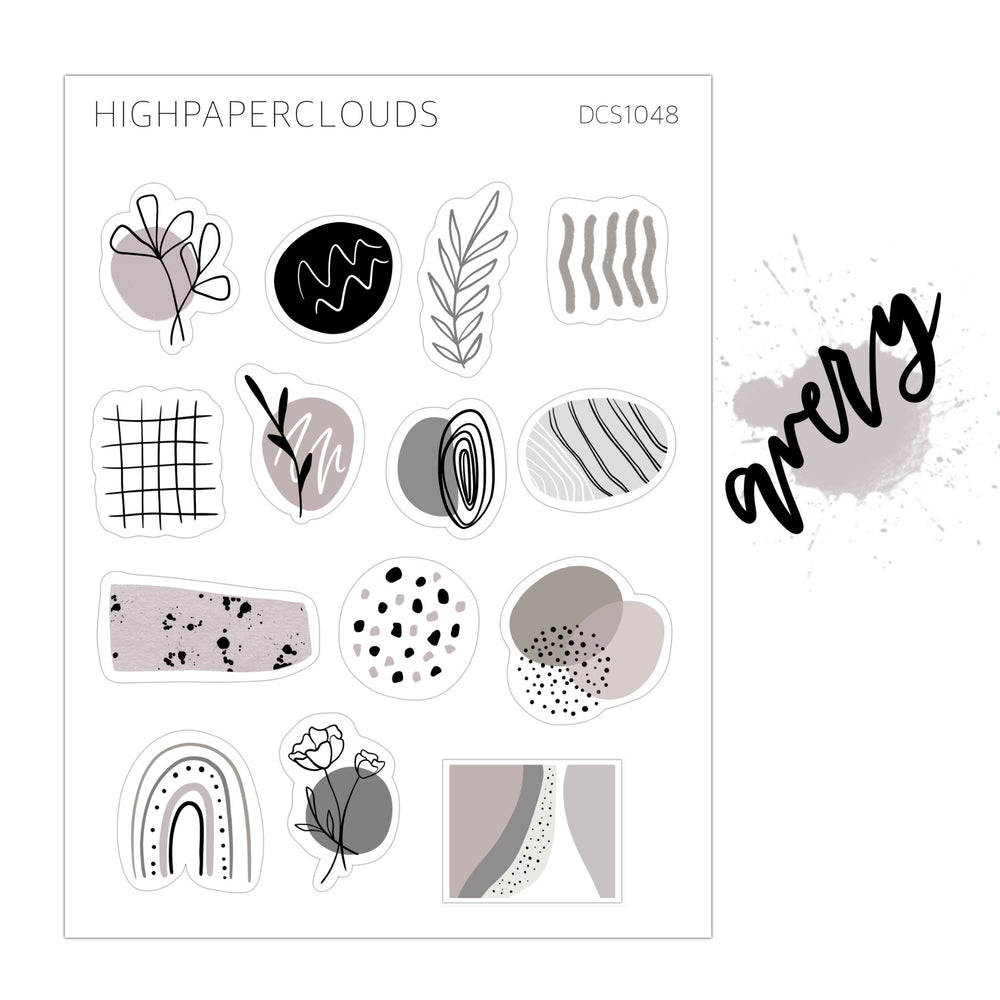 Boho Grunge Deco Sheet