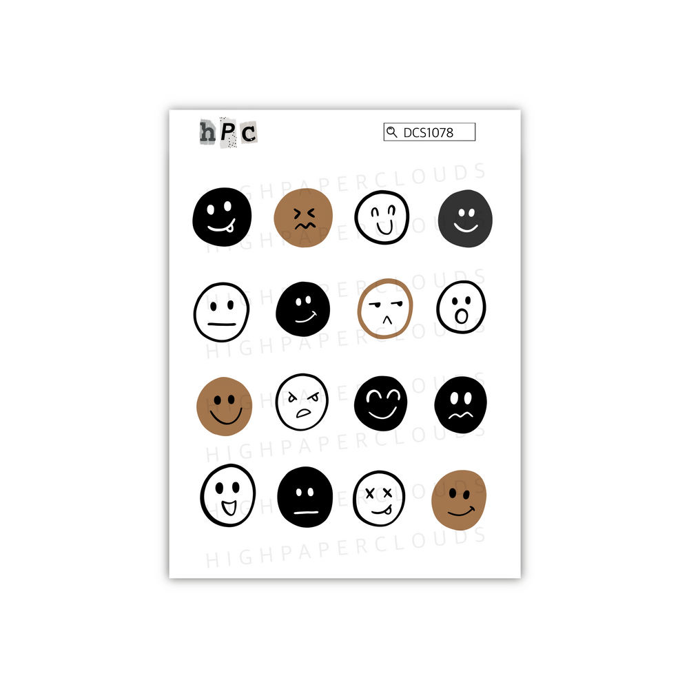 Moods Doodle Deco Sheet